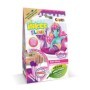 Slime de baie sirena Galupy cu vitamina E si culoare schimbatoare de la roz la mov